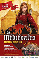 Affiche Médiévales à Hennebont 2024